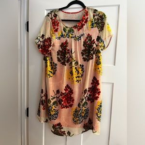 Anthropologie straight dress knee length